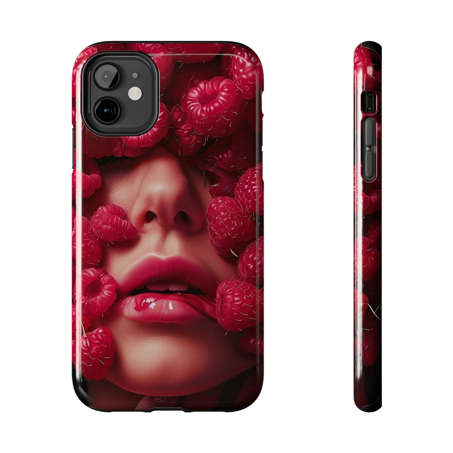 STRAWBERRIES cute summer fruits berries phone case designed for iPhone15,14,13,12,11 Pro Max/Pro/Plus and Samsung devices, STRAWBERRIES case