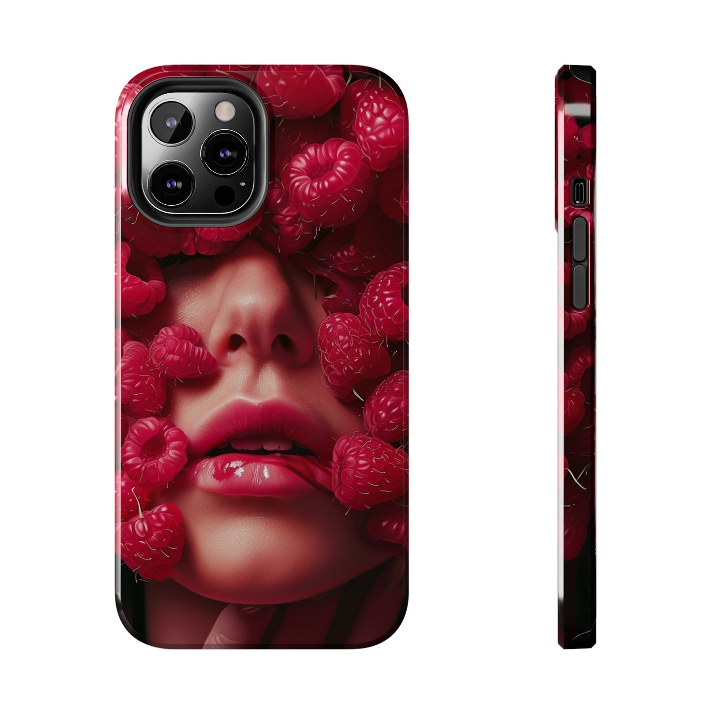 STRAWBERRIES cute summer fruits berries phone case designed for iPhone15,14,13,12,11 Pro Max/Pro/Plus and Samsung devices, STRAWBERRIES case