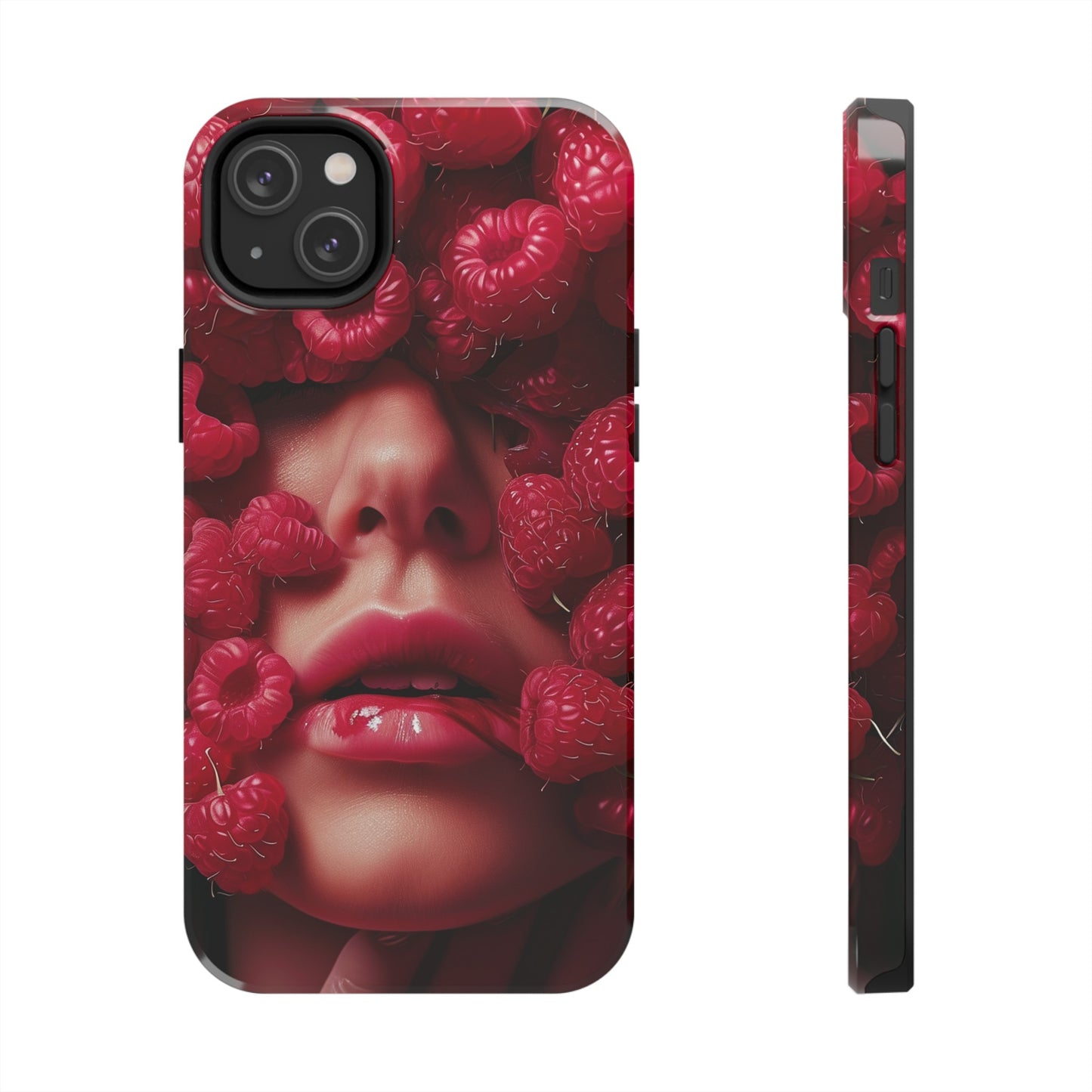 STRAWBERRIES cute summer fruits berries phone case designed for iPhone15,14,13,12,11 Pro Max/Pro/Plus and Samsung devices, STRAWBERRIES case