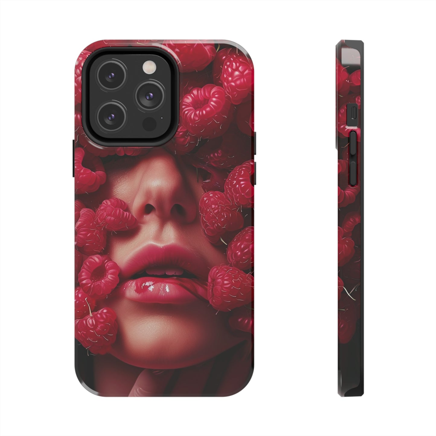 STRAWBERRIES cute summer fruits berries phone case designed for iPhone15,14,13,12,11 Pro Max/Pro/Plus and Samsung devices, STRAWBERRIES case