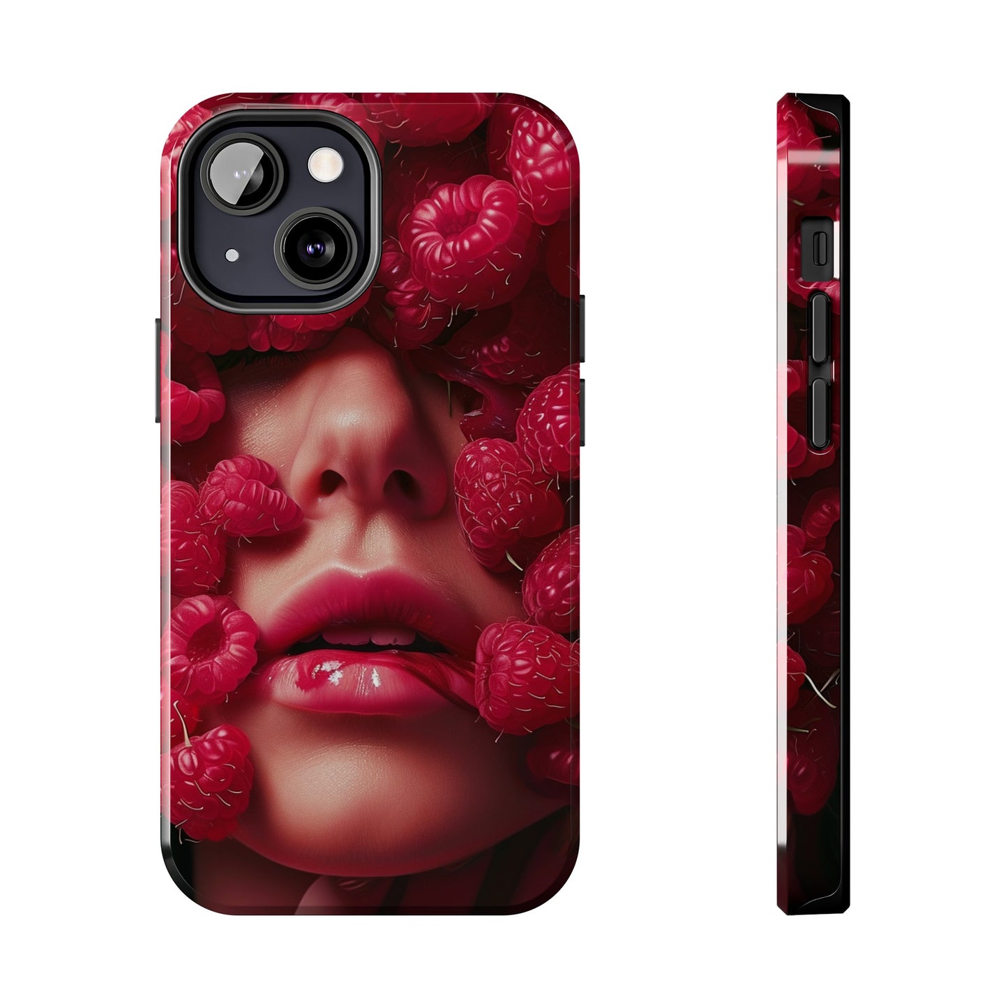 STRAWBERRIES cute summer fruits berries phone case designed for iPhone15,14,13,12,11 Pro Max/Pro/Plus and Samsung devices, STRAWBERRIES case