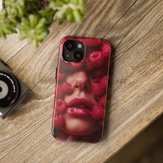 STRAWBERRIES cute summer fruits berries phone case designed for iPhone15,14,13,12,11 Pro Max/Pro/Plus and Samsung devices, STRAWBERRIES case