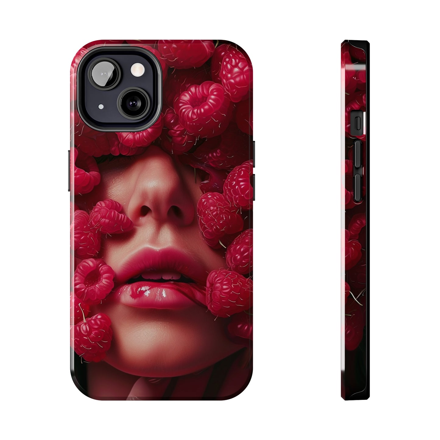 STRAWBERRIES cute summer fruits berries phone case designed for iPhone15,14,13,12,11 Pro Max/Pro/Plus and Samsung devices, STRAWBERRIES case