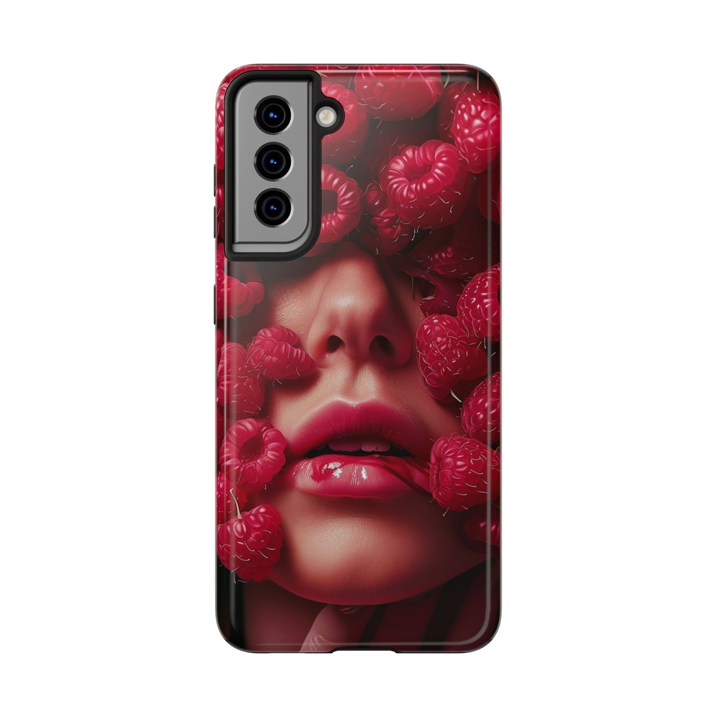 STRAWBERRIES cute summer fruits berries phone case designed for iPhone15,14,13,12,11 Pro Max/Pro/Plus and Samsung devices, STRAWBERRIES case