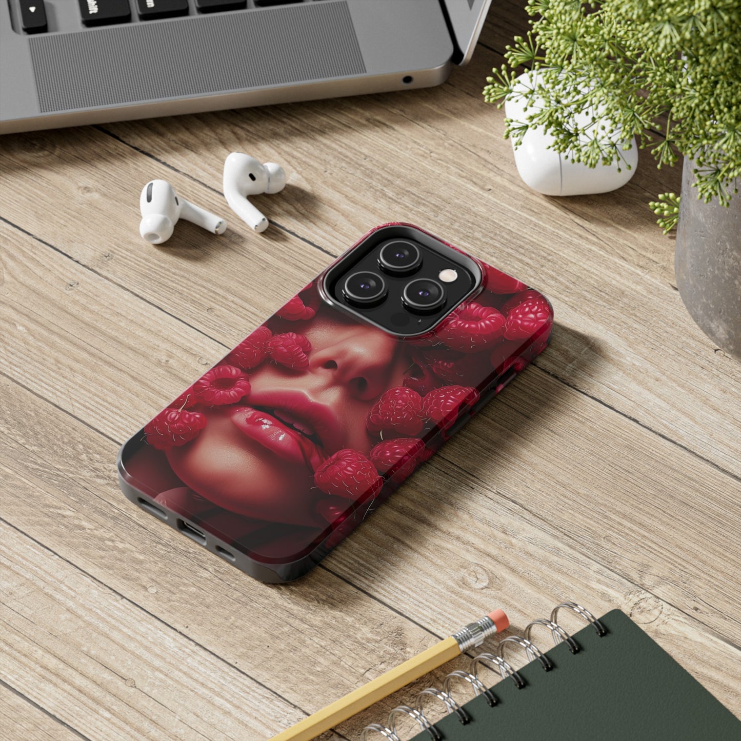 STRAWBERRIES cute summer fruits berries phone case designed for iPhone15,14,13,12,11 Pro Max/Pro/Plus and Samsung devices, STRAWBERRIES case