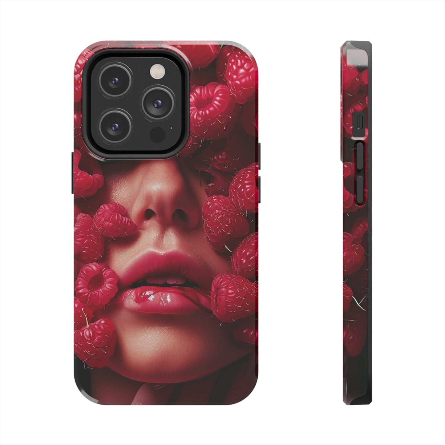 STRAWBERRIES cute summer fruits berries phone case designed for iPhone15,14,13,12,11 Pro Max/Pro/Plus and Samsung devices, STRAWBERRIES case