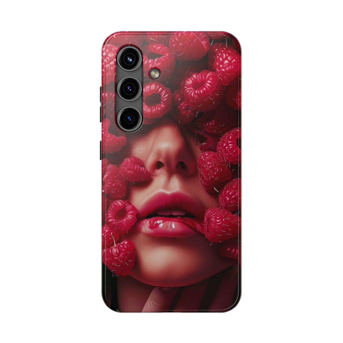 STRAWBERRIES cute summer fruits berries phone case designed for iPhone15,14,13,12,11 Pro Max/Pro/Plus and Samsung devices, STRAWBERRIES case