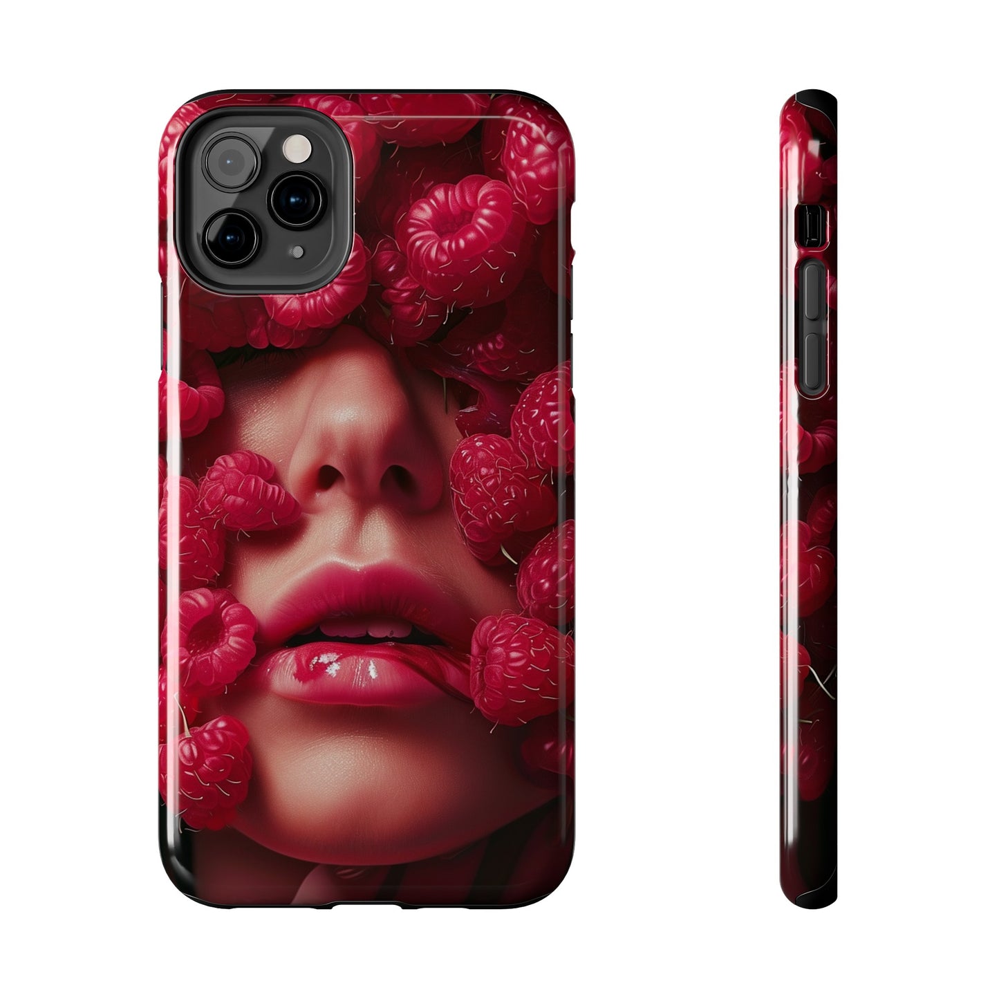 STRAWBERRIES cute summer fruits berries phone case designed for iPhone15,14,13,12,11 Pro Max/Pro/Plus and Samsung devices, STRAWBERRIES case