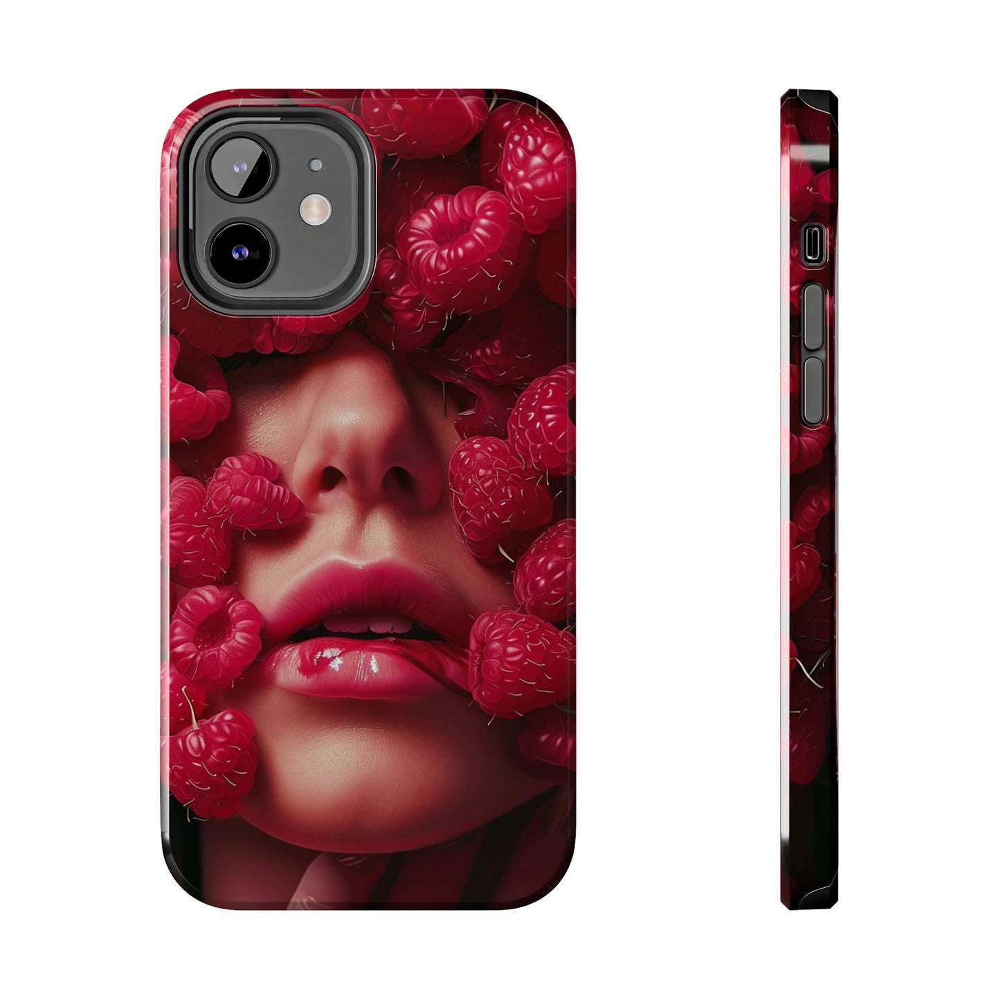 STRAWBERRIES cute summer fruits berries phone case designed for iPhone15,14,13,12,11 Pro Max/Pro/Plus and Samsung devices, STRAWBERRIES case