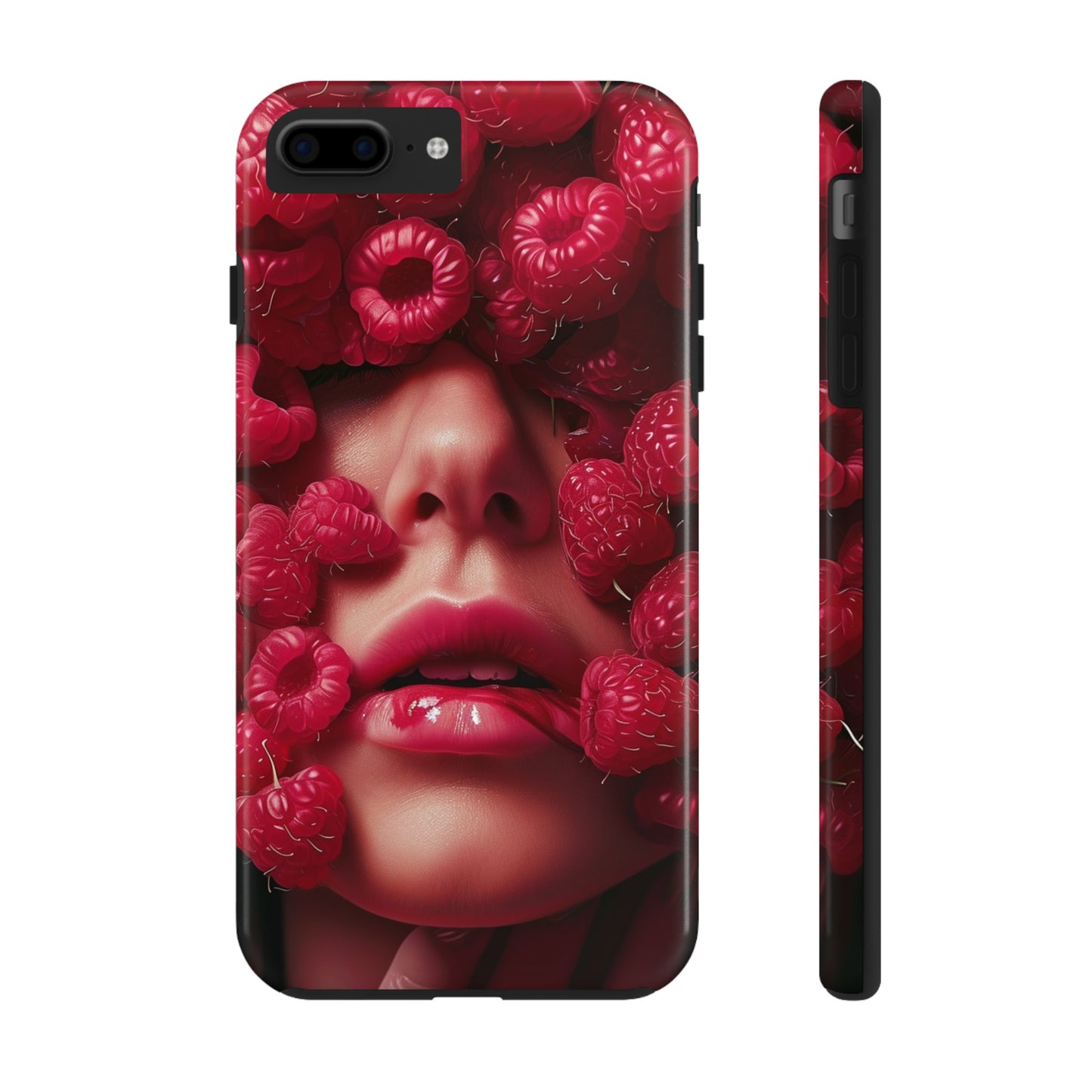 STRAWBERRIES cute summer fruits berries phone case designed for iPhone15,14,13,12,11 Pro Max/Pro/Plus and Samsung devices, STRAWBERRIES case