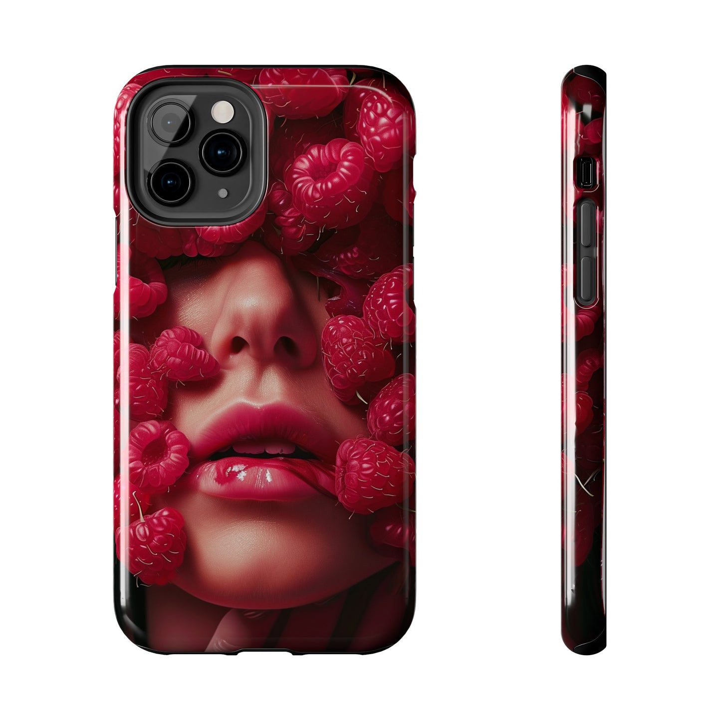 STRAWBERRIES cute summer fruits berries phone case designed for iPhone15,14,13,12,11 Pro Max/Pro/Plus and Samsung devices, STRAWBERRIES case